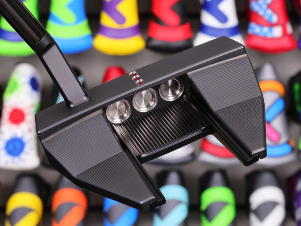 scotty cameron limited release h21 2021 holiday proto black phantom x 7.5 putter with black shaft golf club