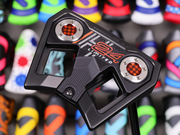 scotty cameron limited release 2024 holiday h24 black phantom x 9.2 plumber neck putter with black shaft golf club