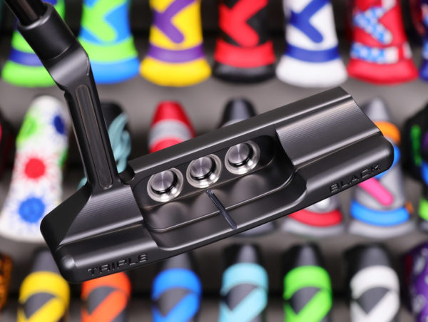 scotty cameron triple black limited b3 newport 2 putter with black shaft golf club