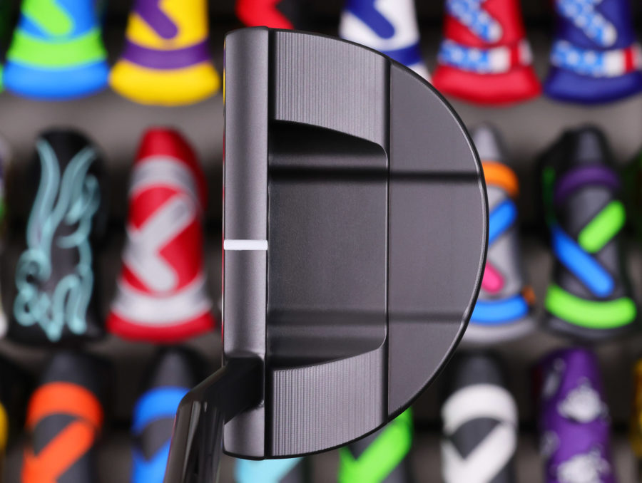 scotty cameron tour only black flowback f 5.5 buttonback teryllium circle t 360g putter with top line and black shaft golf club