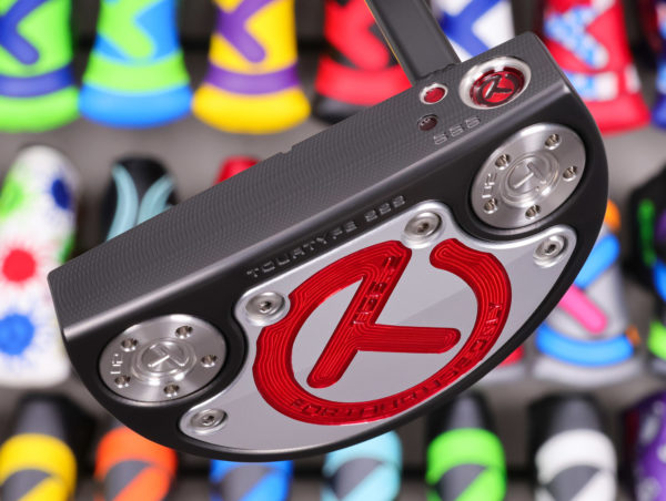 scotty cameron tour only black sss golo tg6.2 tourtype circle t 360g putter with welded plumber neck and top line golf club