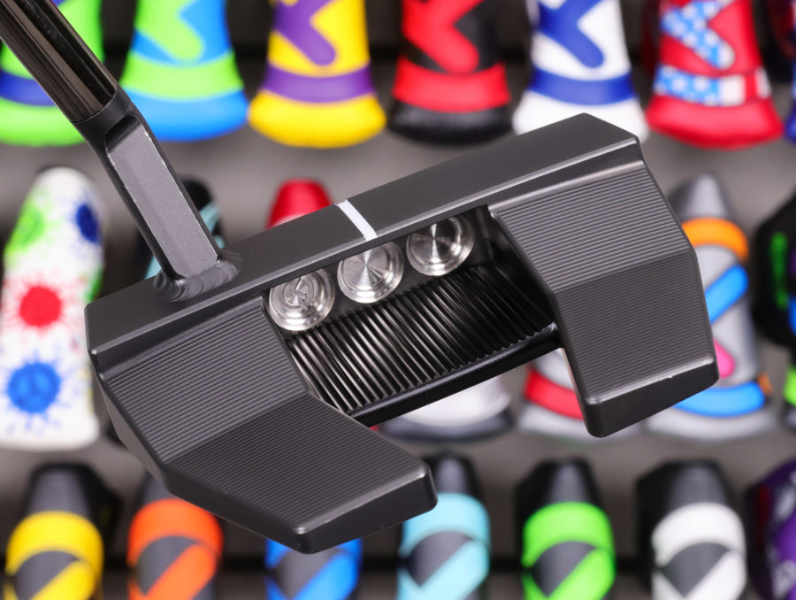 scotty cameron tour only black sss phantom x t5.5 circle t 360g putter with welded flojet neck and aftermarket black shaft golf club