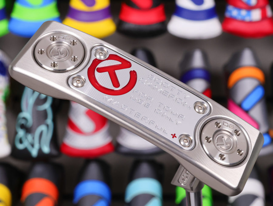 scotty cameron tour only masterful plus buttonback teryllium circle t 360g putter with top line golf club