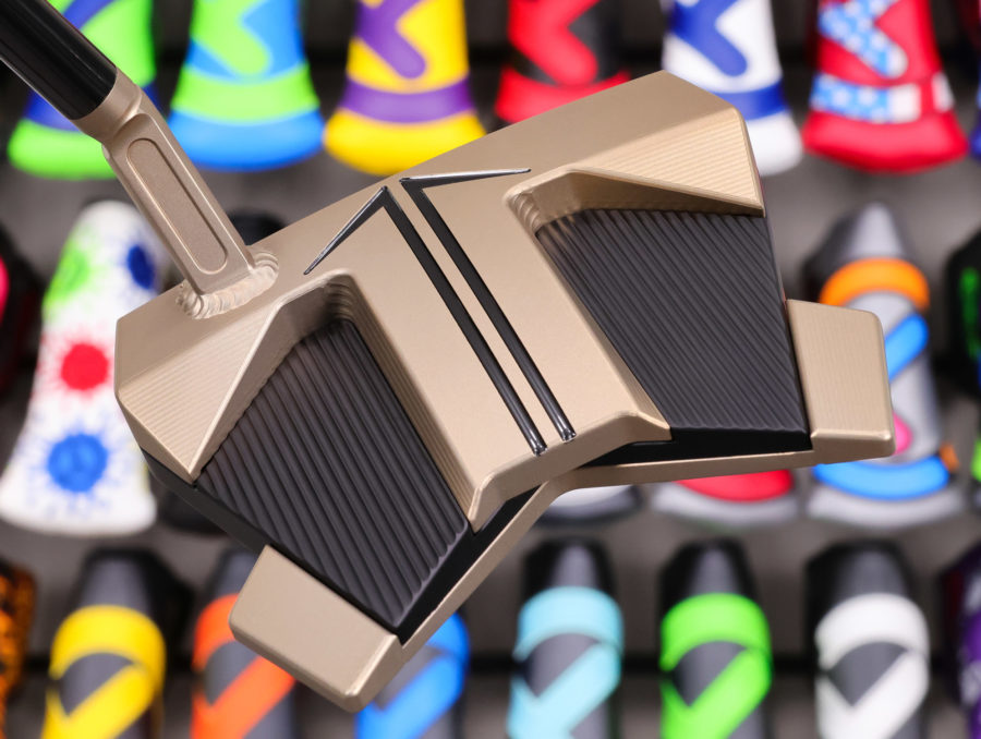 scotty cameron tour only chromatic bronze 2025 phantom t11.5 circle t 360g putter with welded flojet neck and arrow alignment golf club