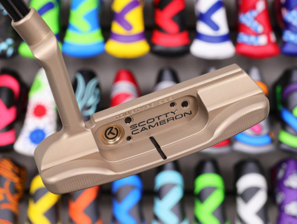 scotty cameron tour only chromatic bronze sss masterful tourtype circle t 360g putter with black shaft golf club