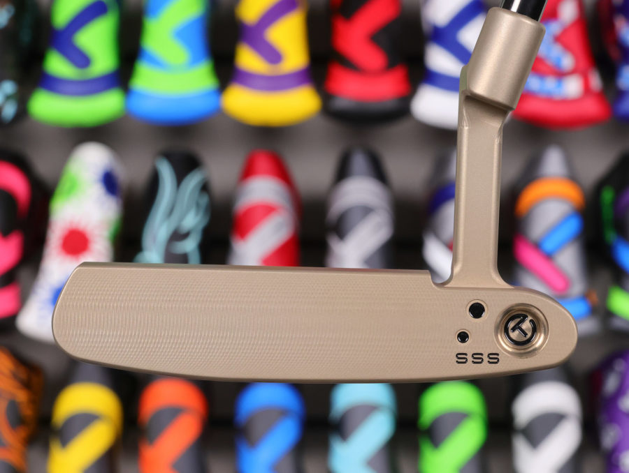 scotty cameron tour only chromatic bronze sss masterful tourtype circle t 360g putter with black shaft golf club