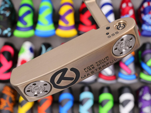 scotty cameron tour only chromatic bronze sss masterful tourtype circle t 360g putter with black shaft golf club