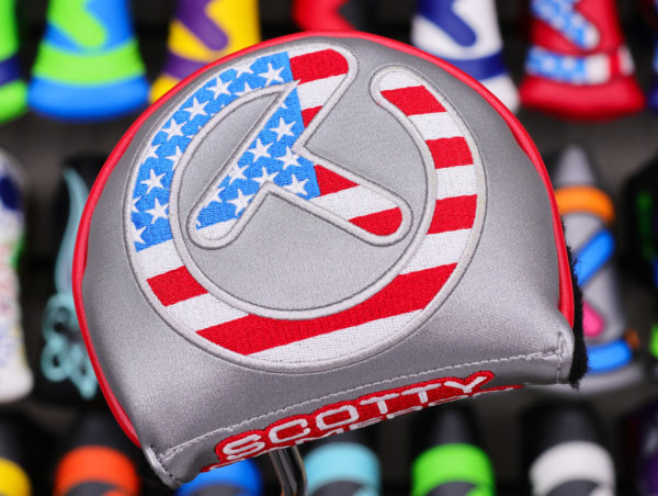 scotty cameron tour only silver usa industrial circle t mid round headcover