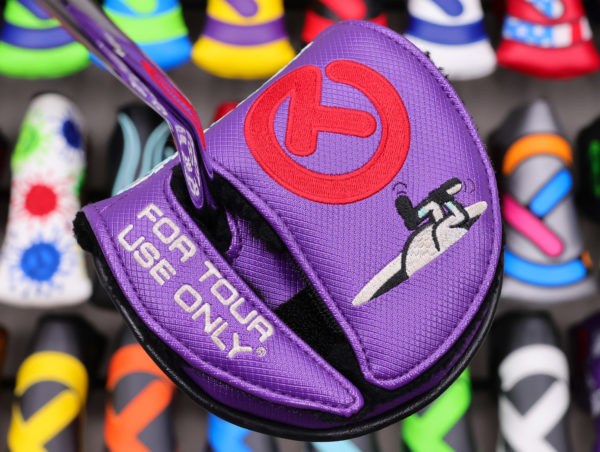 scotty cameron tour only purple baller boy circle t mid round headcover