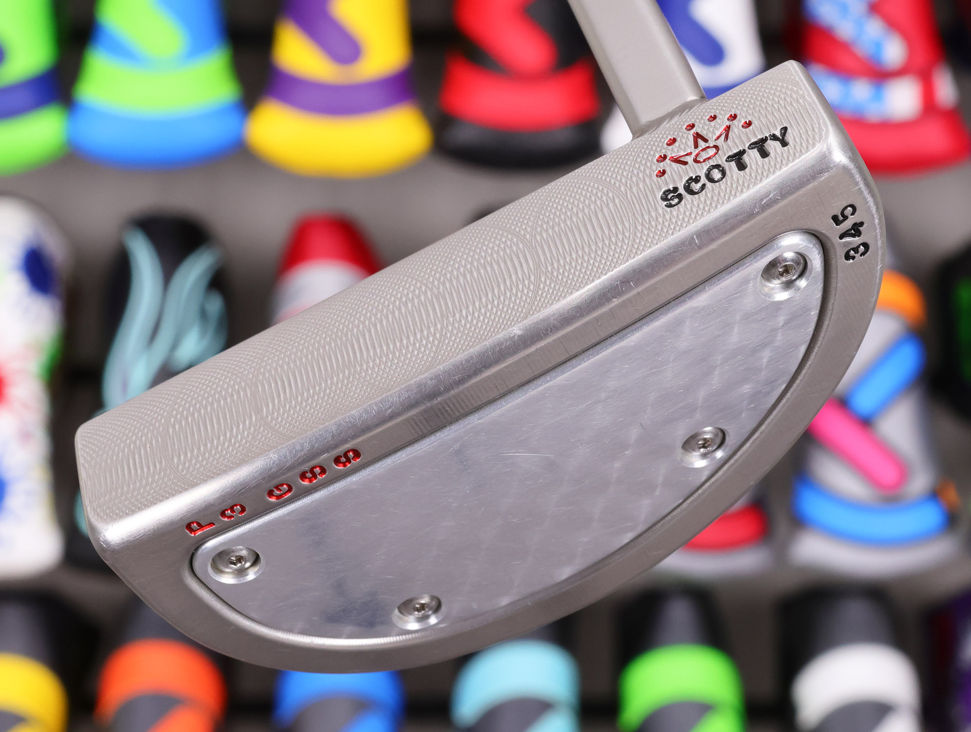scotty-cameron-tour-only-gss-p3-circle-t-345g-prototype-putter-with-welded-plumber-neck-32 scotty cameron tour only gss p3 prototype circle t 345g putter with welded plumber neck golf club