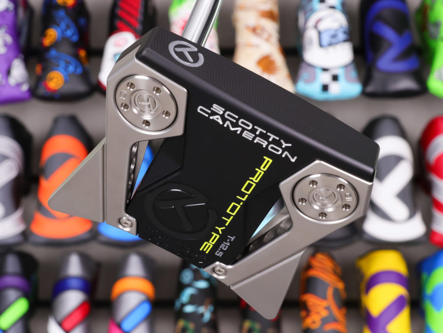 scotty cameron tour only lh left hand phantom x t12.5 circle t 360g putter with single sight line and low bend shaft golf club