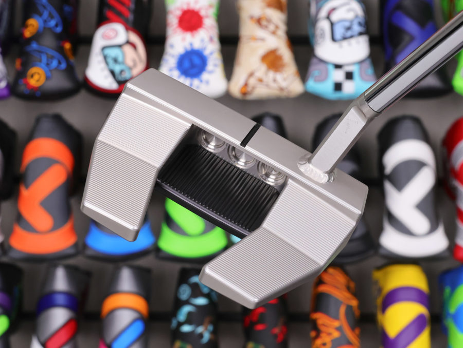 scotty cameron tour only lh left hand sss phantom x t5.5 circle t 360g putter with welded flojet neck and top line golf club