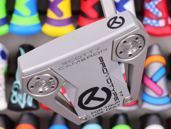 scotty cameron tour only silver phantom x t7 circle t 360g putter with welded flojet neck and top line golf club