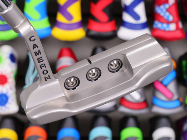 scotty cameron tour only silver sss t10 newport buttonback teryllium circle t 360g putter with scotty dog stamp and top line golf club