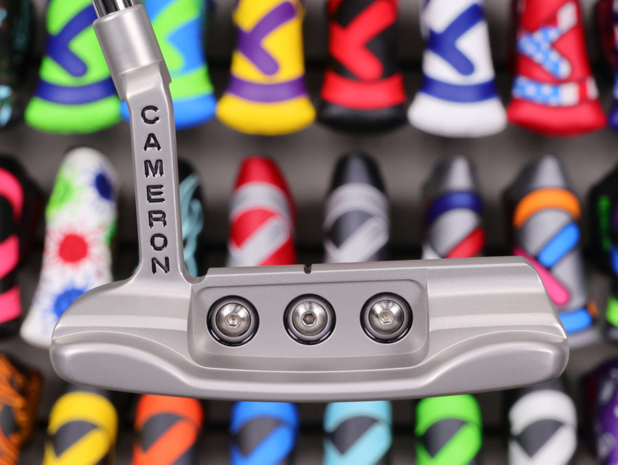 scotty cameron tour only silver sss t10 newport buttonback teryllium circle t 360g putter with scotty dog stamp and top line golf club