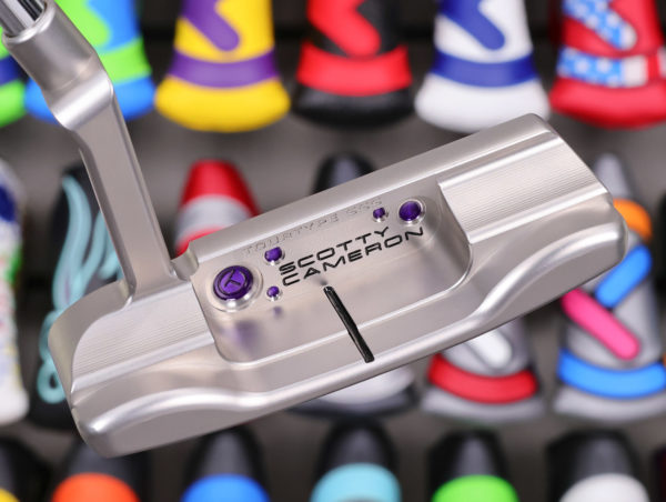 scotty cameron tour only sss masterful plus tourtype circle t 360g putter with translucent purple paint golf club