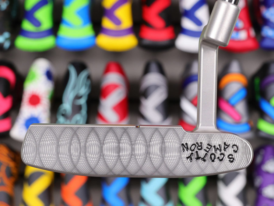 scotty cameron tour only upside down stamped masterful 009m circle t 350g putter with script titleist stamps and top line golf club