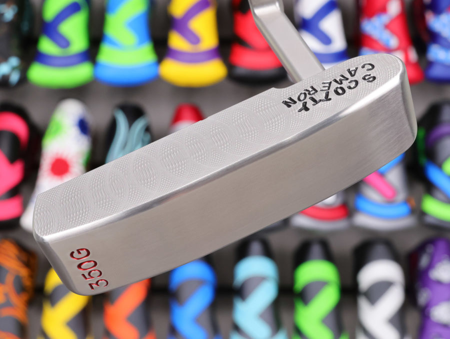 scotty cameron tour only upside down stamped masterful 009m circle t 350g putter with script titleist stamps and top line golf club