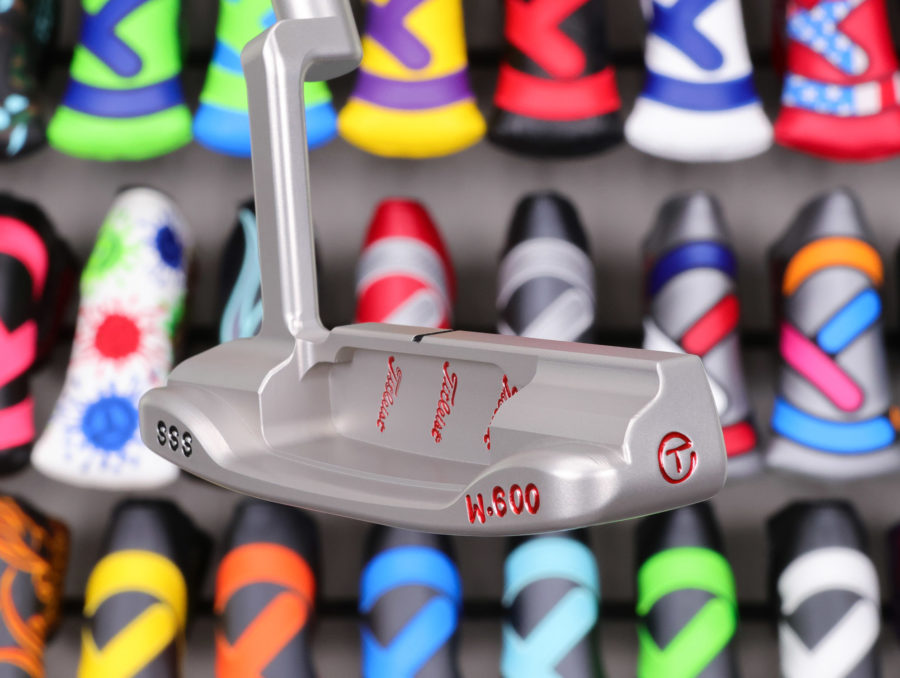 scotty cameron tour only upside down stamped masterful 009m circle t 350g putter with script titleist stamps and top line golf club