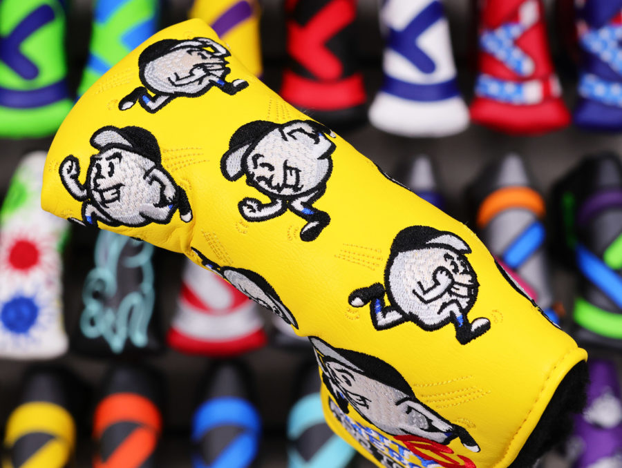 scotty cameron tour only 2025 yellow baller boy circle t blade putter headcover