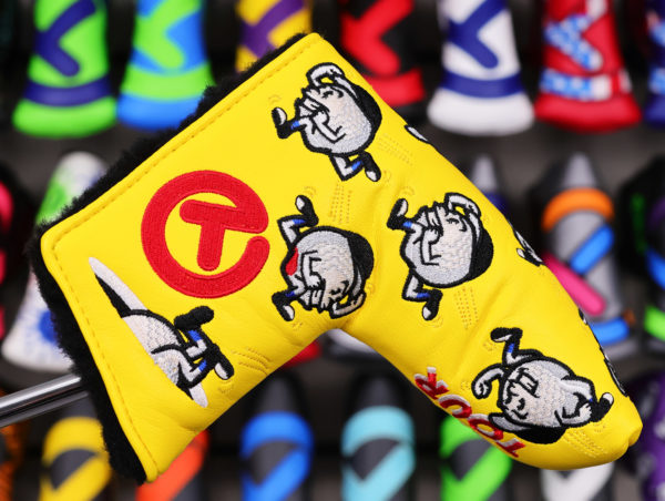 scotty cameron tour only 2025 yellow baller boy circle t blade putter headcover