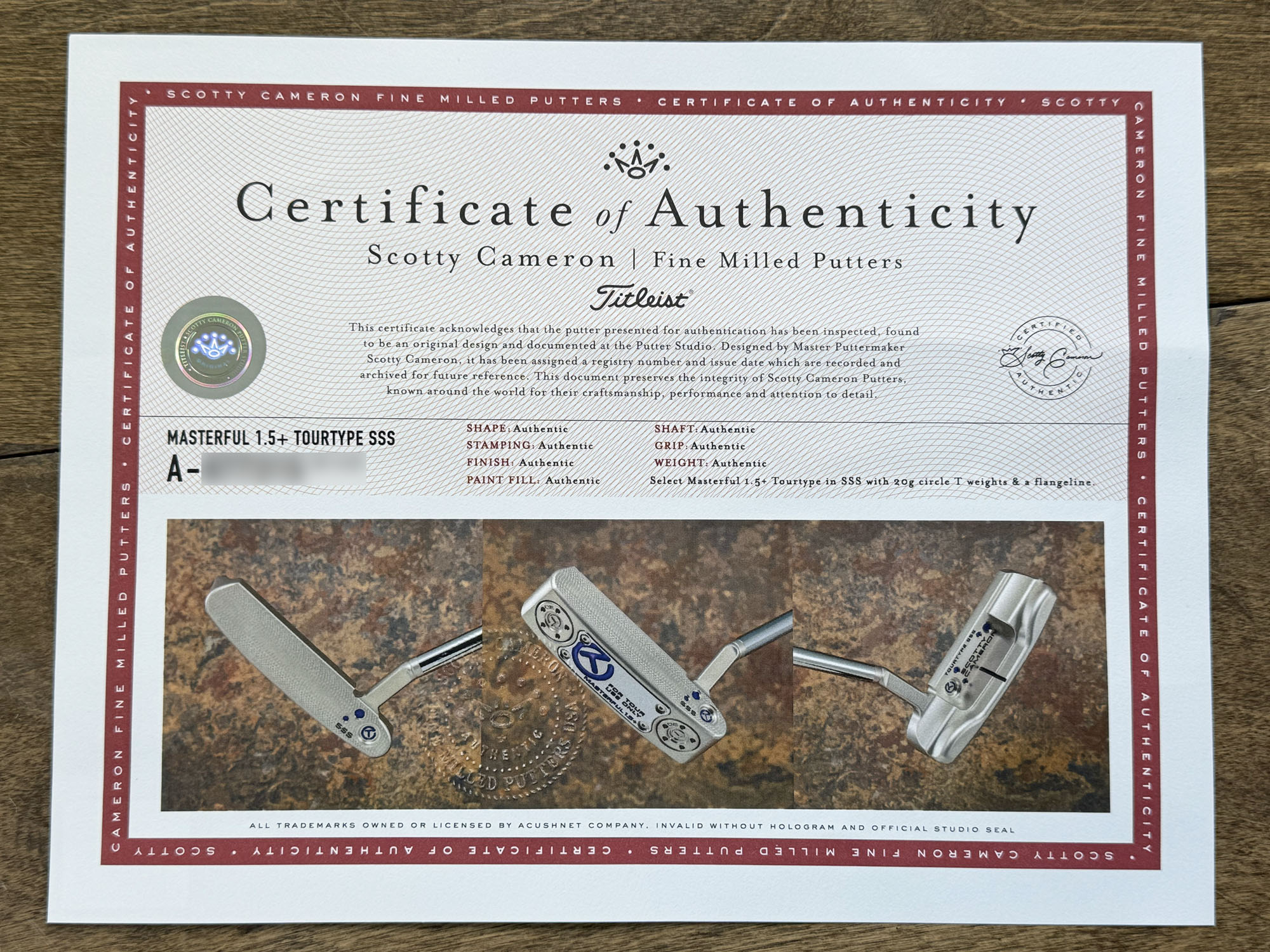 scotty-cameron-certificate-of-authenticity-coa-paperwork-197x scotty cameron certificate of authenticity coa paperwork