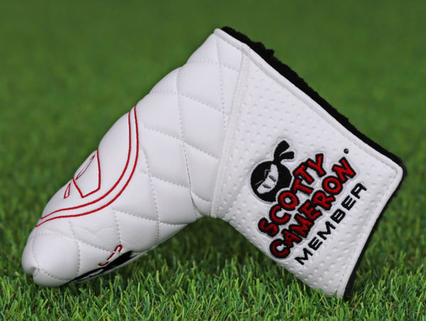 scotty cameron japan m&g limited edition blade putter headcover