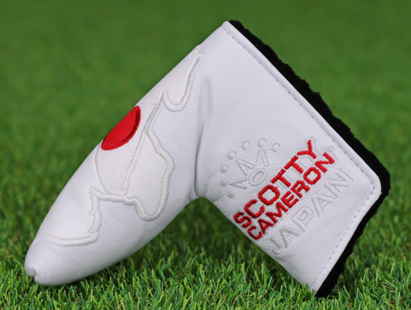 scotty cameron japan m&g limited edition blade putter headcover