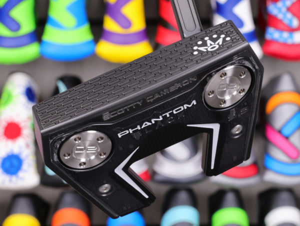 scotty cameron 2025 limited release phantom black 5.5 putter with chain link milling