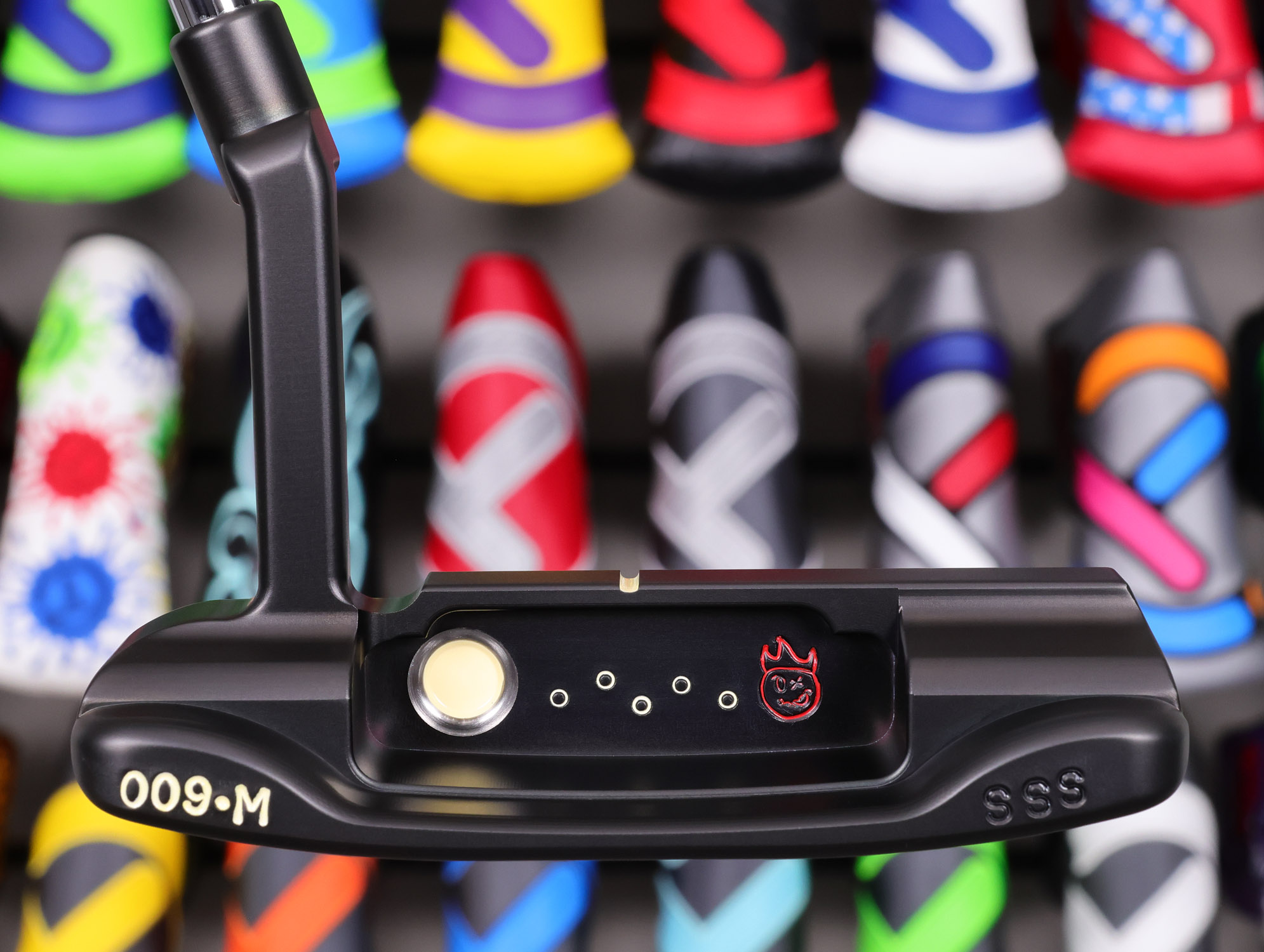 scotty-cameron-tour-only-black-sss-masterful-009m-circle-t-350g-putter-with-hot-head-harry-stamp-09 scotty cameron tour only black sss masterful 009m circle t 350g putter with hot head harry stamp and top line golf club