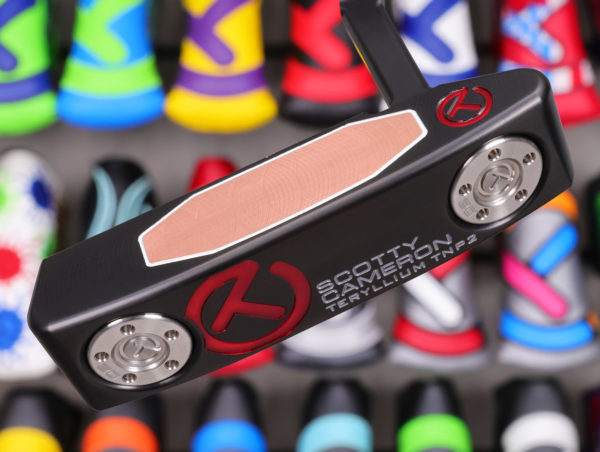 scotty cameron tour only black t22 newport 2 teryllium circle t 360g putter with top line golf club