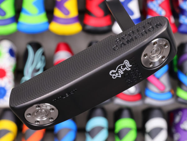scotty cameron tour only deep milled black tour rat concept 1 sss circle t 360g putter with sight circle alignment aid golf club