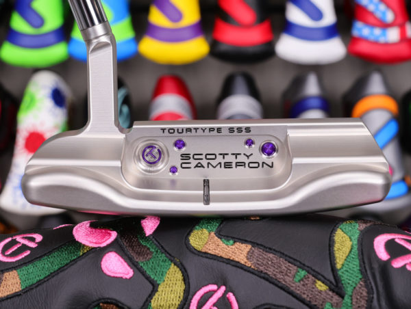 scotty cameron tour only deep milled sss masterful 1.5+ plus tourtype circle t 360g putter with flojet neck golf club
