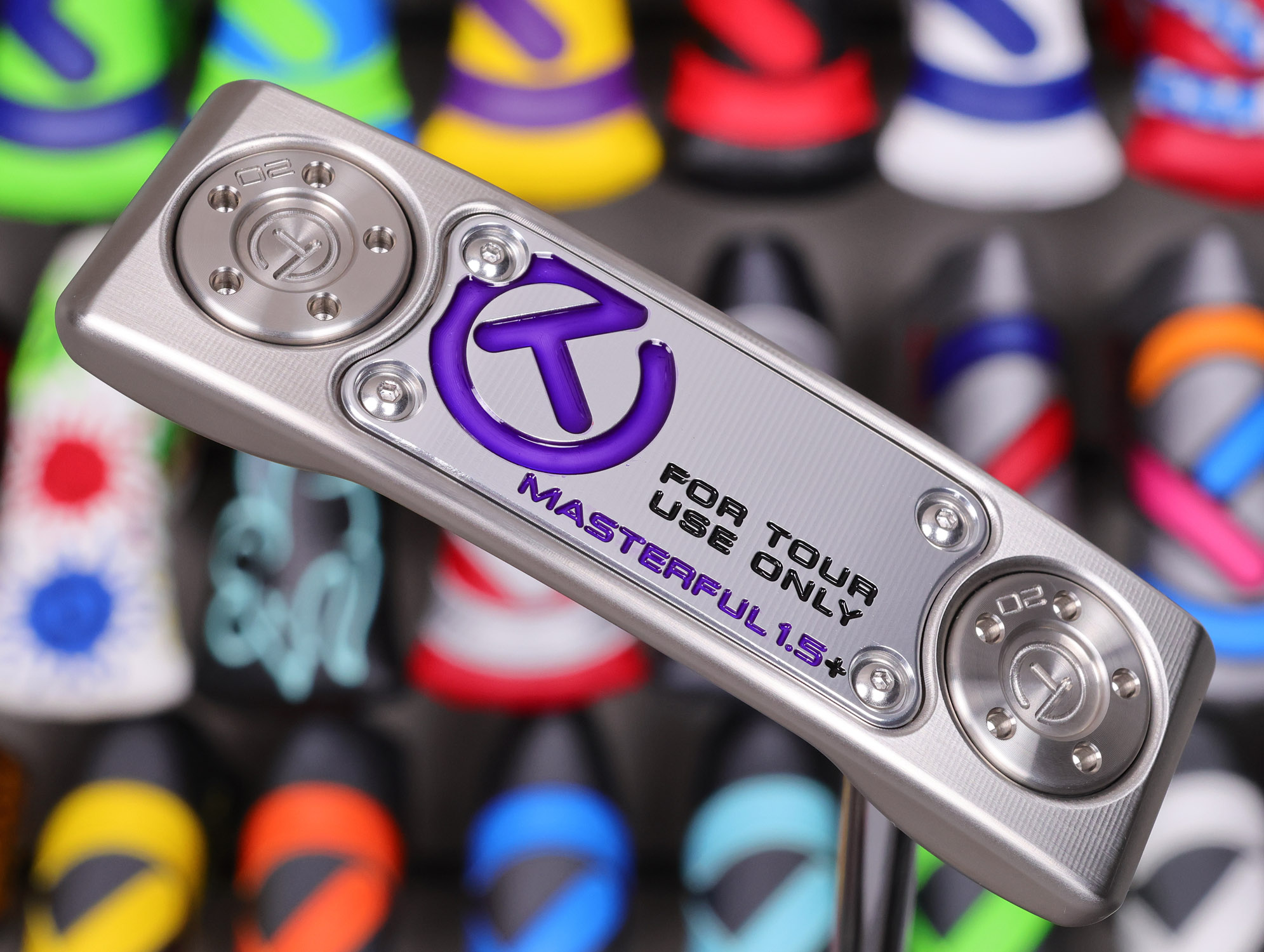 scotty-cameron-tour-only-deep-milled-sss-masterful-1.5-plus-tourtype-circle-t-360g-putter-with-flojet-neck-18 scotty cameron tour only deep milled sss masterful 1.5+ plus tourtype circle t 360g putter with flojet neck golf club