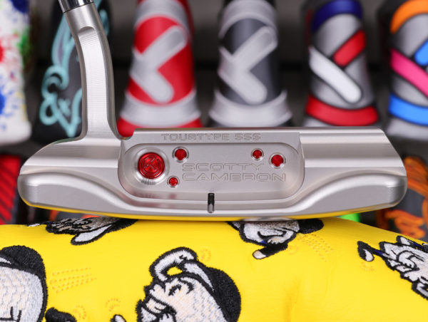 scotty cameron tour only deep milled sss masterful santa fe tsf circle t 360g putter with 1.5 flow neck golf club
