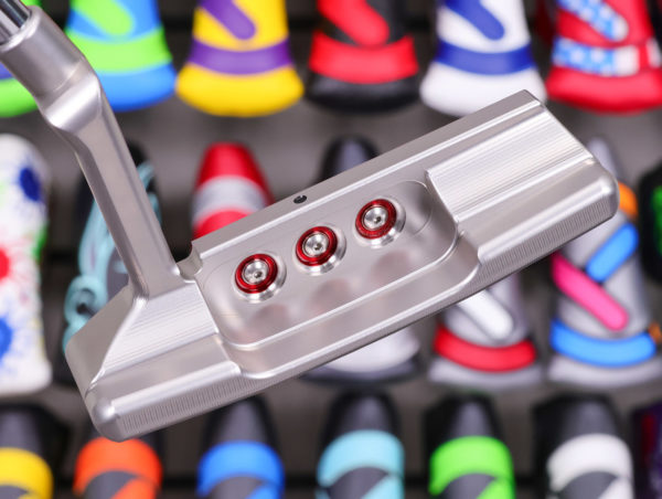 scotty cameron tour only timeless buttonback teryllium circle t 360g putter with tiger woods style sight dot golf club