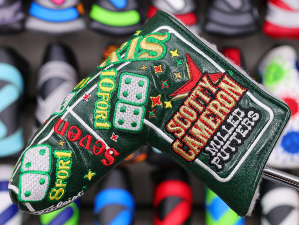 Scotty Cameron 2025 Limited Release Green Jackpot Johnny Vegas Slot Machine Blade Headcover