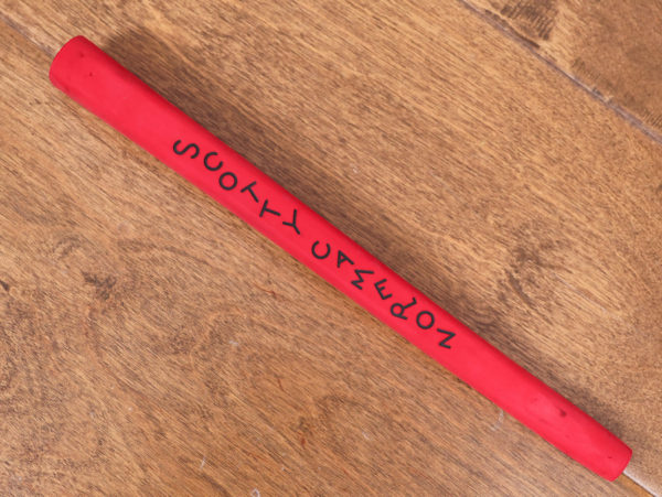 scotty cameron tour only red pistolero circle t rubber putter grip