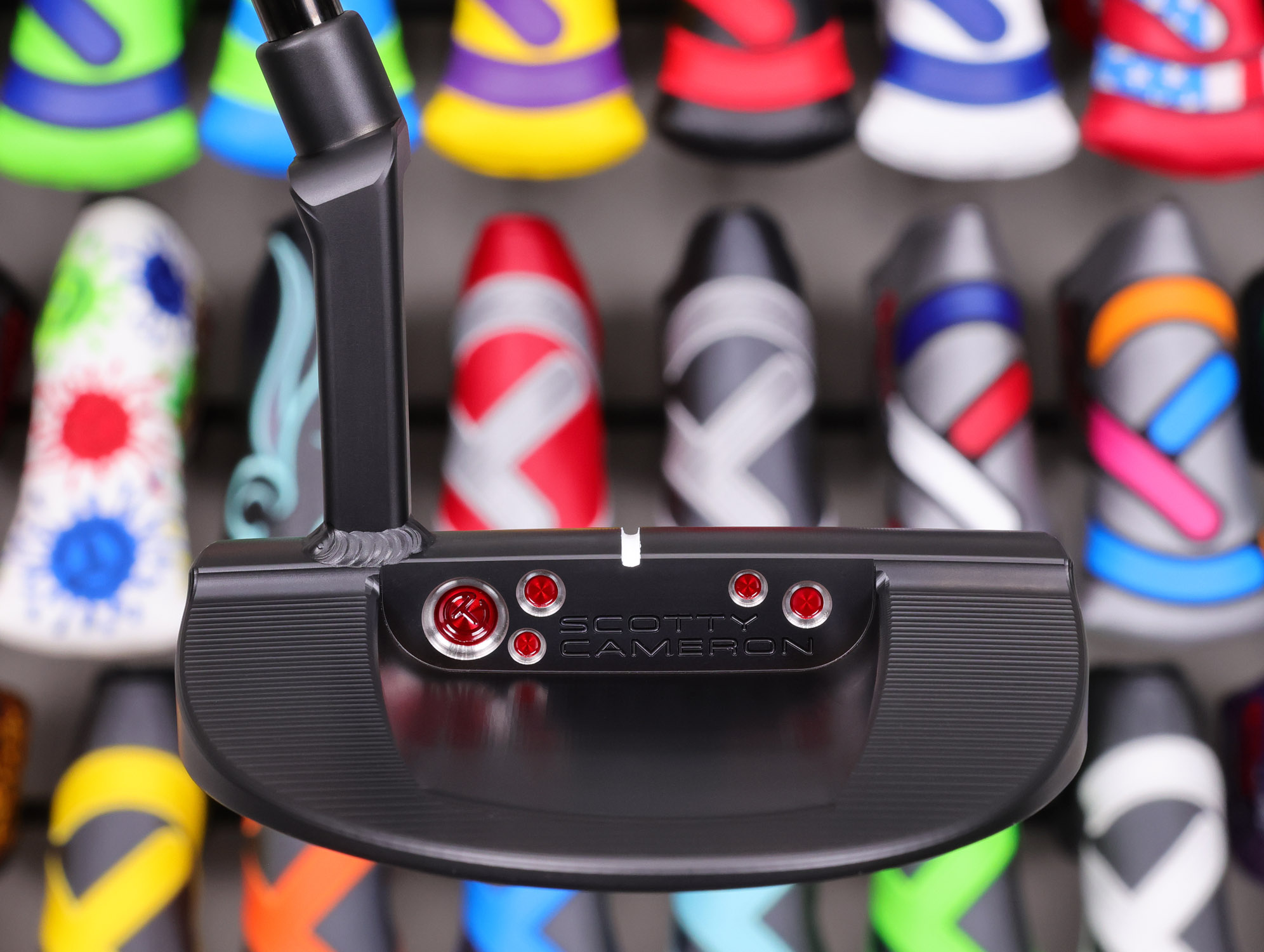 scotty-cameron-tour-only-black-sss-golo-tg6.2-tourtype-circle-t-360g-putter-with-black-shaft-and-top-line-21 scotty cameron tour only black sss golo tg6.2 tourtype circle t 360g welded plumber neck putter with top line and black shaft golf club
