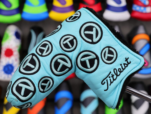 scotty cameron for tour use only tiffany dancing circle t blade putter headcover