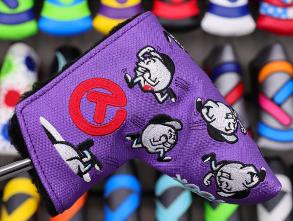 scotty cameron for tour use only purple baller boy circle t mid mallet putter headcover