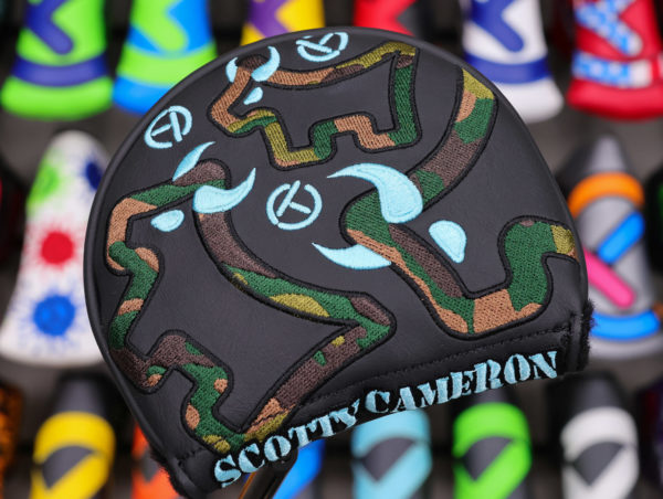 scotty cameron for tour use only circle t mid round putter headcover