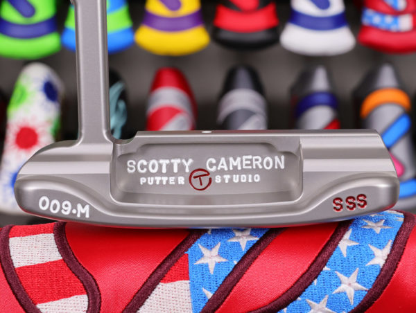 scotty cameron for tour use only sss masterful 009m circle t 350g putter studio stamping golf club with sight dot