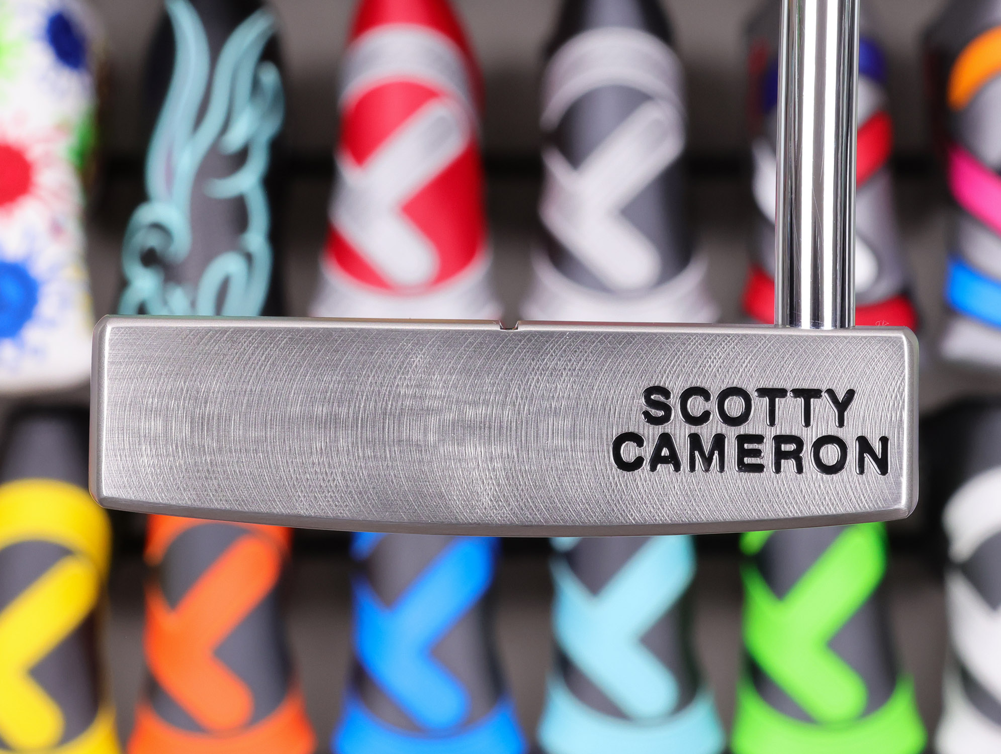 scotty-cameron-tour-only-sss-raw-silver-bombs-golo-n5-knucklehead-neck-circle-t-360g-putter-with-top-line-53 scotty cameron tour only sss raw silver bombs golo n5 knucklehead neck circle t 360g putter with fly milling on face and top line golf club