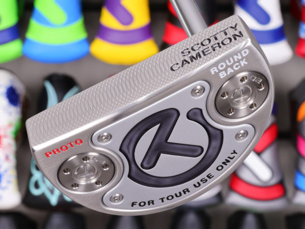 scotty cameron tour only sss deep milled roundback select proto circle t 360g with translucent smoke paint golf club