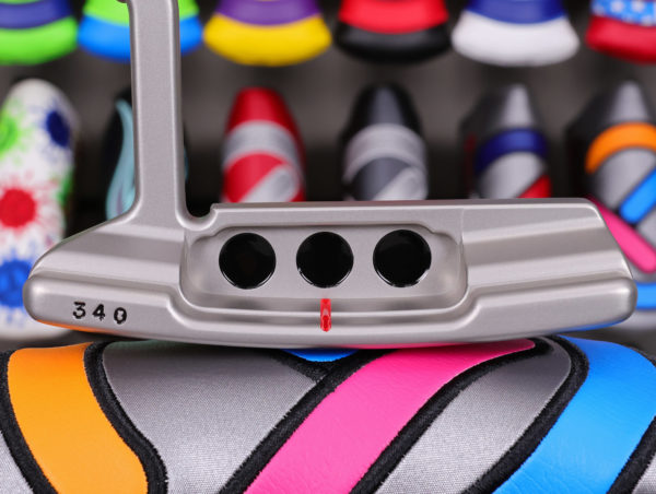 scotty cameron tour only sss timeless newport 2 circle t 340g putter with hideki matsuyama inspired paint fill design golf club