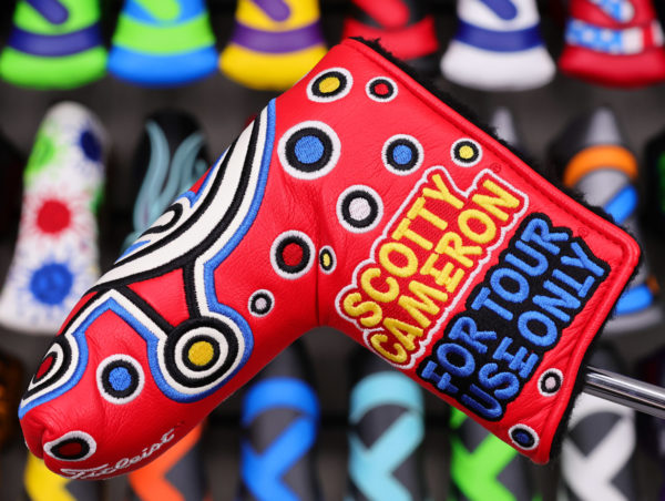 scotty cameron for tour use only circle t blade putter headcover