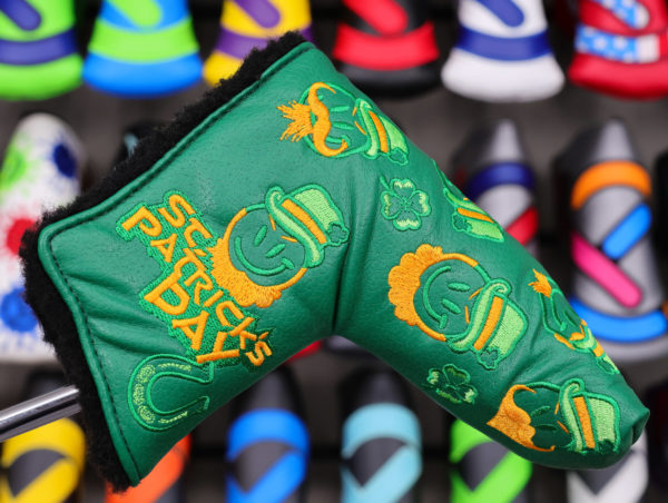 scotty cameron limited edition st patricks day irish blade putter headcover