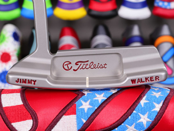 scotty cameron tour only made for jimmy walker gss newport 2 circle t handstamped putter golf club