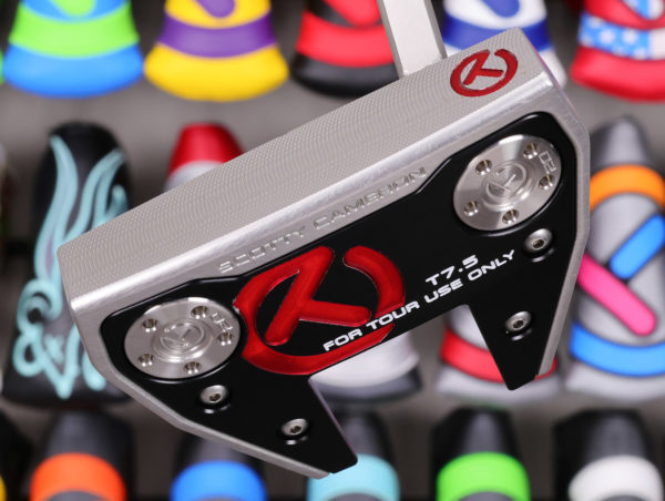 scotty cameron tour only sss phantom x t7.5 circle t 360g putter with welded flojet neck and top line golf club